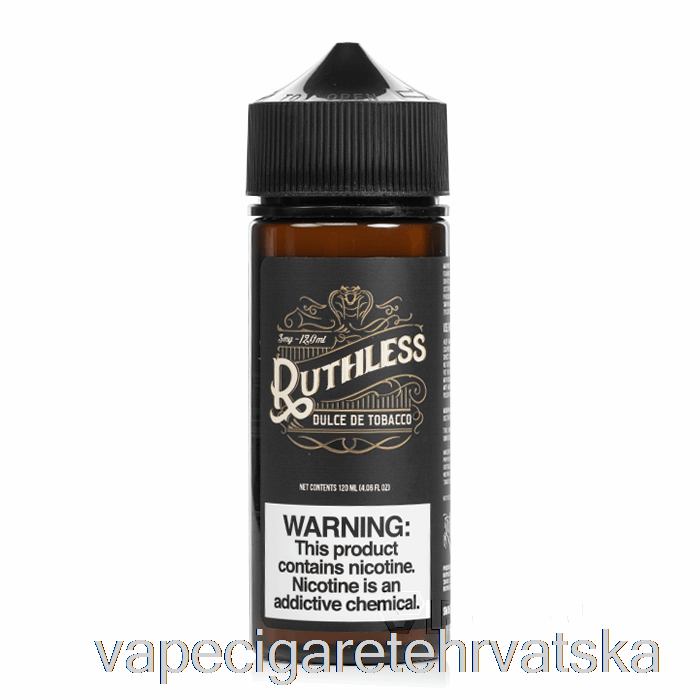 Vape Cigarete Dulce De Tobacco - Nemilosrdne Pare - 120ml 6mg